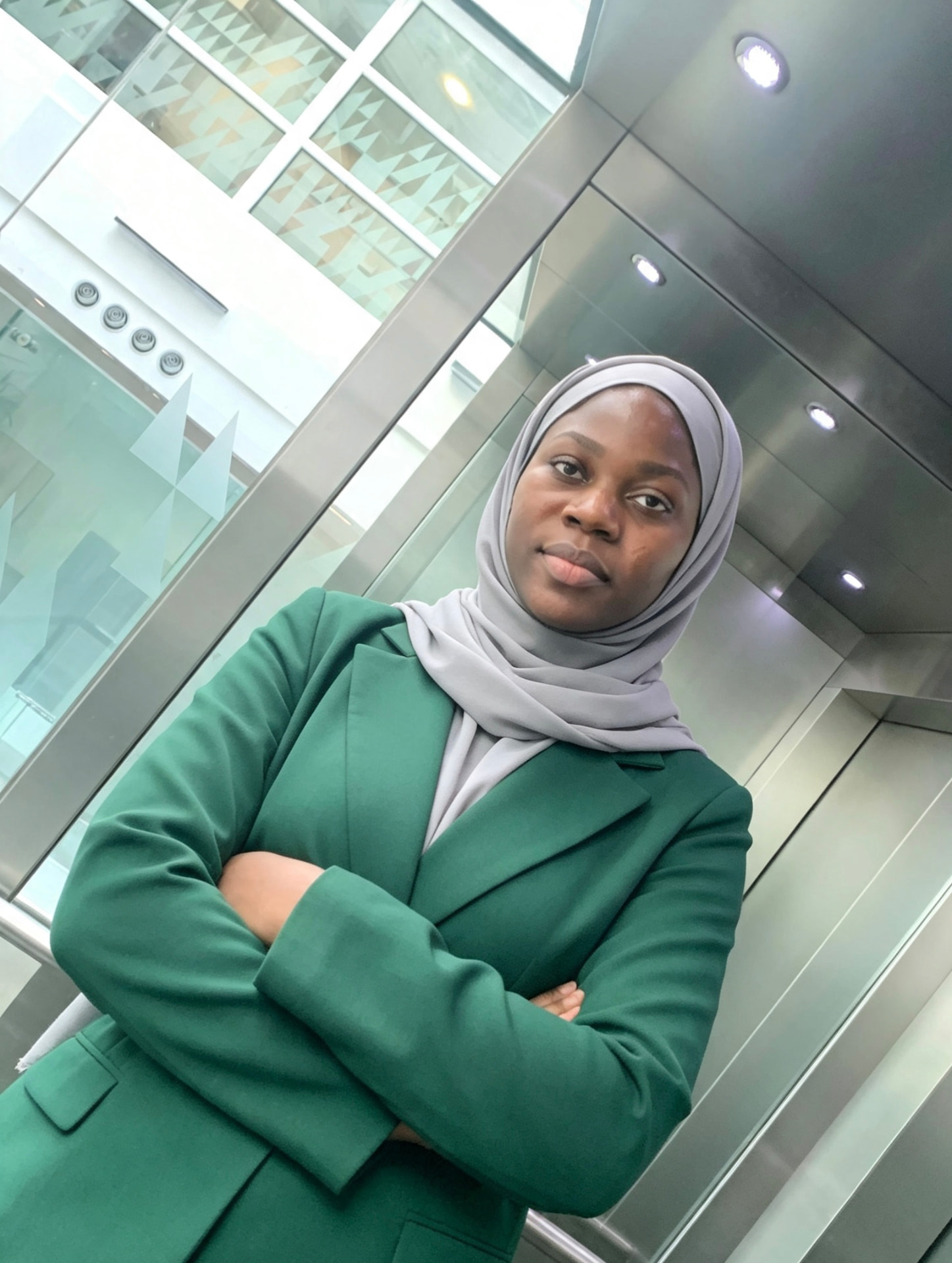 Portrait of Halimat Bello, founder of Halimat Humanitarian Foundation